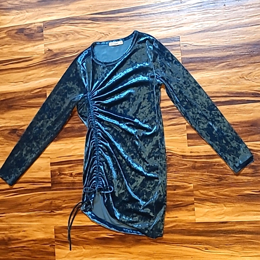 Velvet Bodycon Dress by Live to Be Spoiled